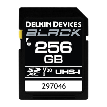 Delkin DDSDBLK256GB 256GB Rugged UHS-I SDHC Memory Card