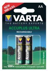 Varta AAA2Pk AAA Accuplus Ultra Rechargeable 2Pk.