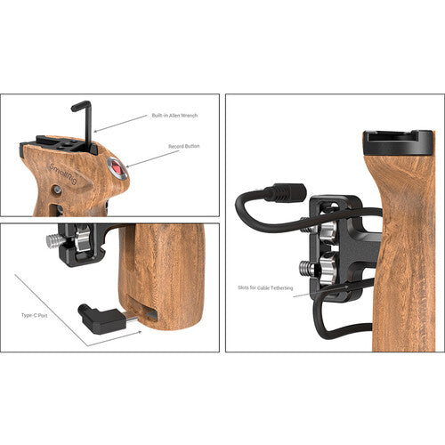 SmallRig 2934 Side Handle with Remote Trigger for Panasonic & FUJIFILM Mirrorless Cameras