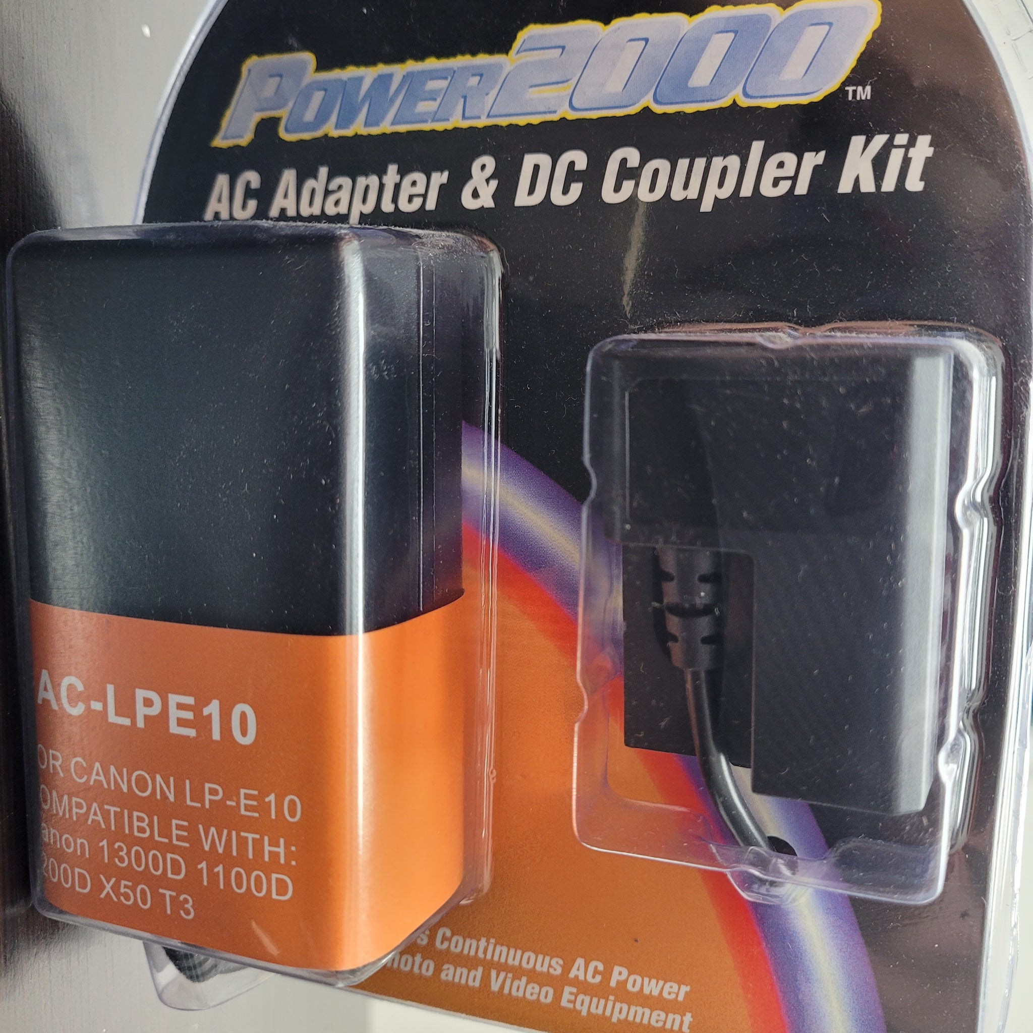 Vidpro ACLPE10 AC Adapter & DC Coupler Kit F/Canon