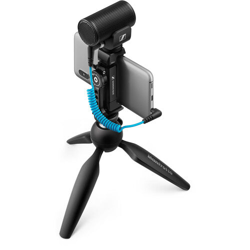 Sennheiser MKE200 Mobile Kit Ultracompact Camera-Mount Directional Microphone W/Smartphone Recording Bundle