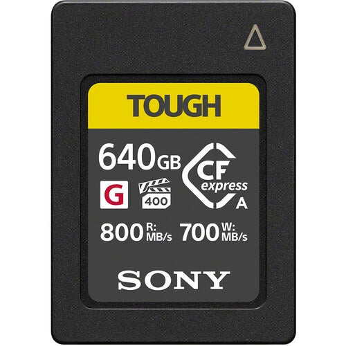 Sony CEAG640T 640GB CFExpress Type A Tough Memory Card