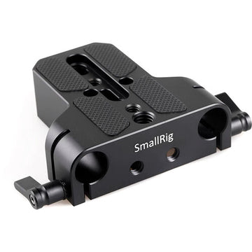 SmallRig 1674 Compact Camera Baseplate with 15mm LWS Rod Clamp