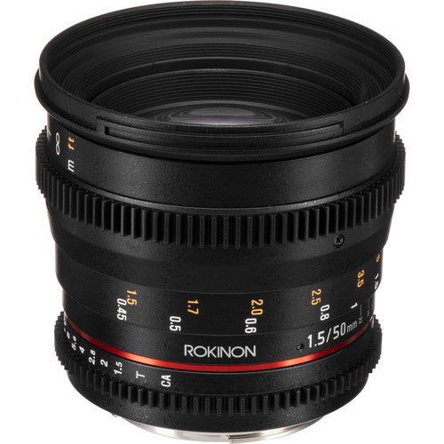 Rokinon DS50M-C 50mm T1.5 Cine Lens (EF Mount)