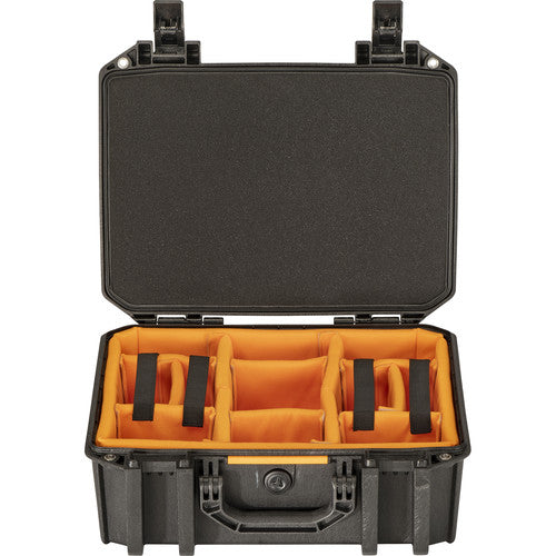 Pelican Vault V300 Large Case with Lid Foam and Dividers (Black)