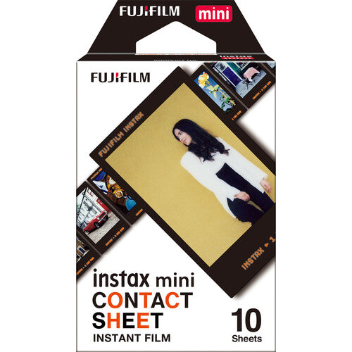 Fujifilm Instax Mini Contact Sheet Film.