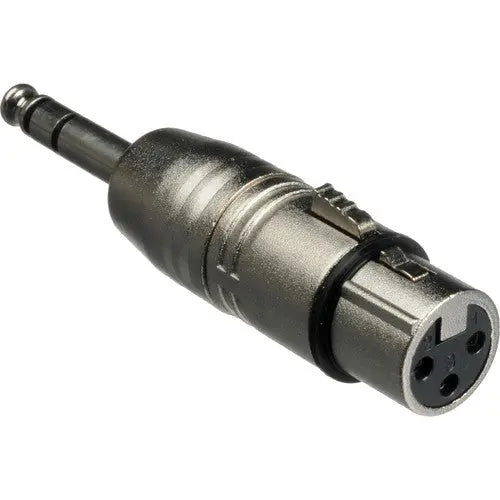 Hosa GXP143 Stereo Male 1/4'' Phone To Female 3-Pin XLR Adapter - AVC photo video store