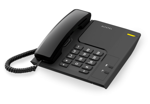Alcatel T26/B Desktop Corded Landline Phone, Black
