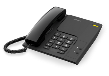 Alcatel T26/B Desktop Corded Landline Phone, Black