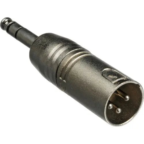Hosa GXP246 Stereo Male 1/4'' Phone To Male 3-Pin XLR Adapter - AVC photo video store