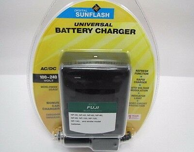 Digital Sunflash Universal Battery Charger F/Fuji