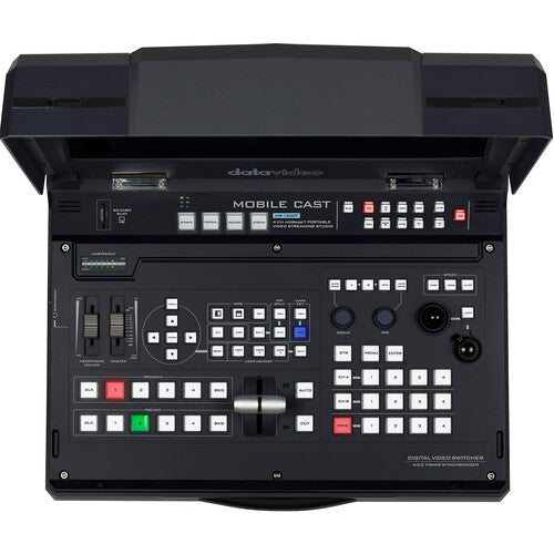 Datavideo HS-1600T Mark II 4-Channel HD/SD/HDBaseT Portable Video Streaming Studio