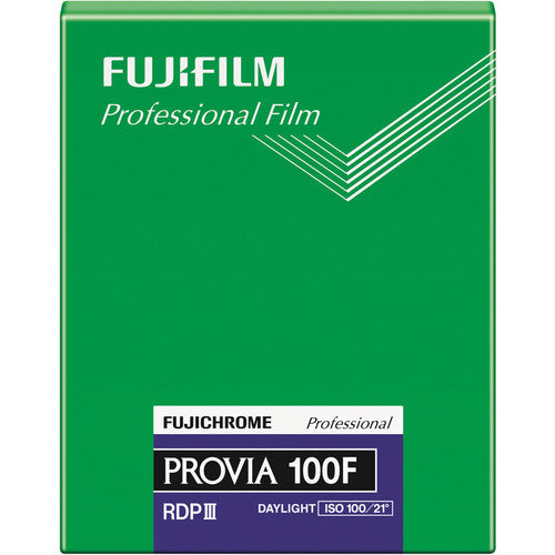 Fujifilm Provia 100F Professional RDP-III Color Transparency Film (8 x 10", 20 Sheets)