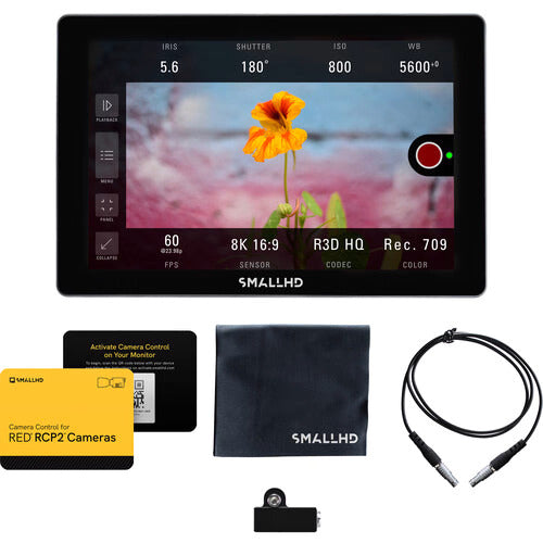 Kit de monitor SmallHD Indie 7 RED RCP2 para KOMODO/DSMC3