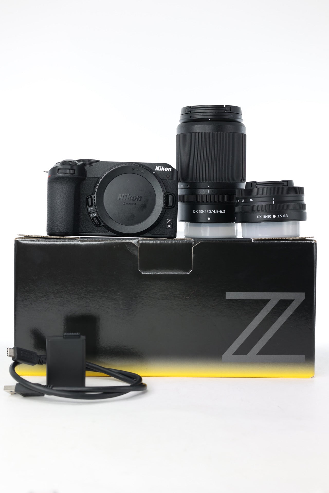 Nikon Z30/DUALLENS/07834 Z30 Mirrorless Camera + Z 16-50mm + Z 50-250mm, Used