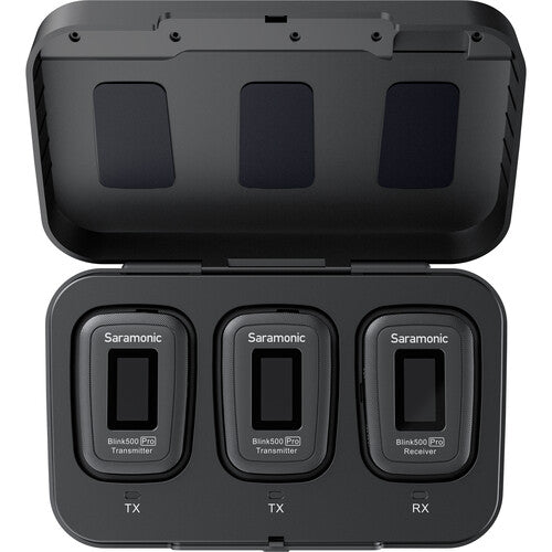 Saramonic BLINK500PROB2 2-Person Digital Camera-Mount Wireless Omni Lavalier Microphone System (2.4GHz)