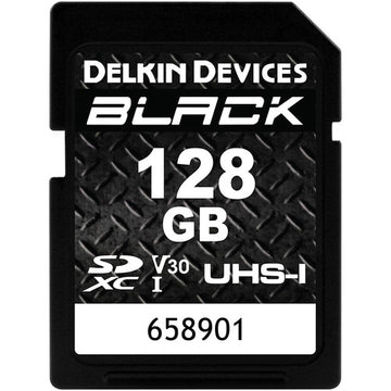Delkin DDSDBLK128GB 128GB Rugged UHS-I SDHC Memory Card