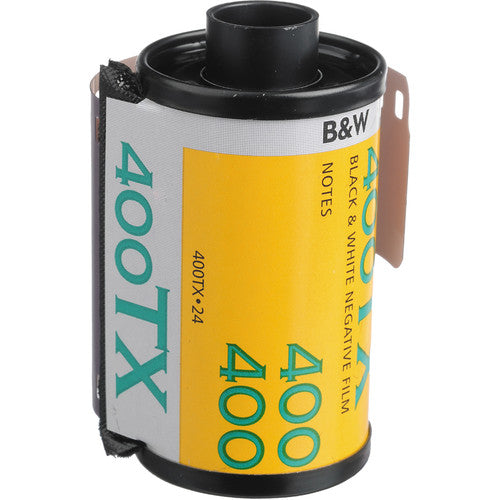 Kodak TX13524/400 TRI-X 35mm B&W Film, ISO 400, 24 exp