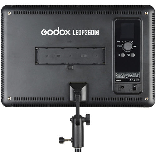 Godox LEDP260C Bi-Color LED Light Panel w/L-Series Battery Plate