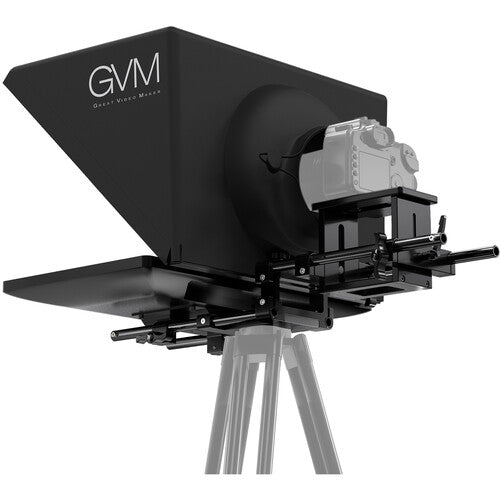 GVM TQLD Teleprompter for iPad Tablet & Smartphone with Bluetooth APP Control