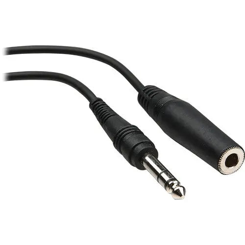 Hosa HPE325 Stereo 1/4'' Female Phone To 1/4'' Male Phone TRS Headphone Extension Cable, 25' - AVC photo video store