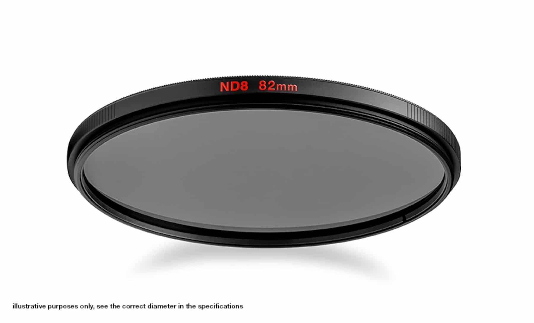 Manfrotto Neutral Density 8 Filter with 77mm diameter.