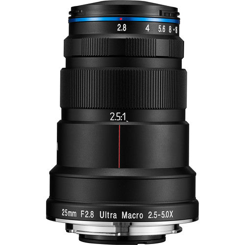 Laowa 25mm f/2.8 2.5-5X Ultra Macro Lens F/Nikon F