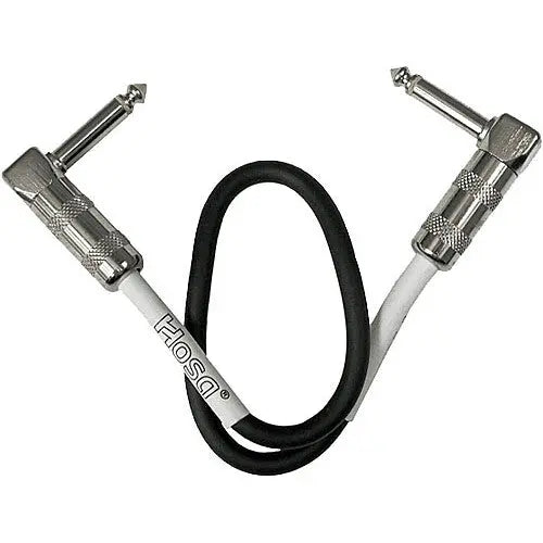 Hosa CPE112 Professional 1/4'' Rightangle To 1/4'' Rightangle Coupler, 12'' - AVC photo video store