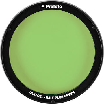 Profoto 101020 Clic Gel Half Plus Green
