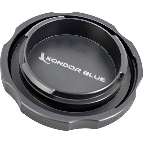 Kondor Blue Sony E Mount Cine Cap Metal Body Cap F/Camera Lens Port (Space Gray)