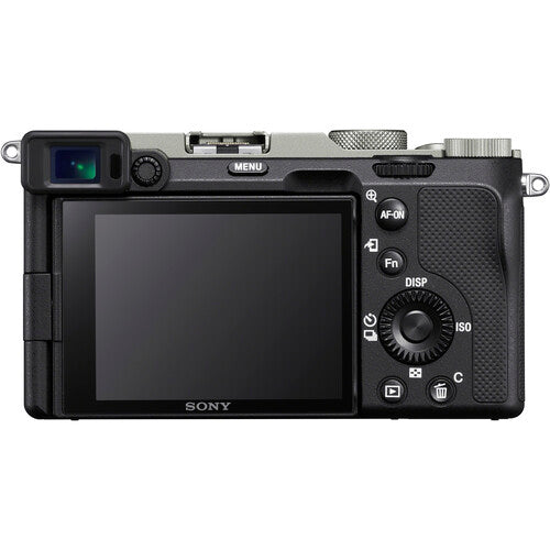 Sony A7C Full-Frame Compact Mirrorless Camera, Body Only, Silver