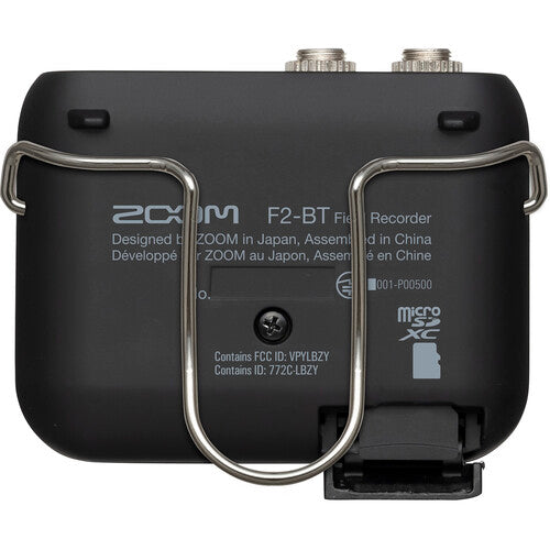 Zoom F2BT Ultracompact Bluetooth-Enabled Portable Field Recorder with Lavalier Microphone