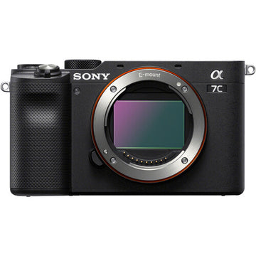 Sony A7C Full-Frame Compact Mirrorless Camera, Body Only, Black