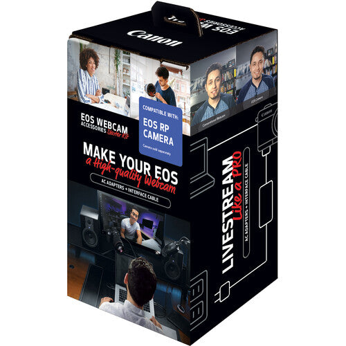 Canon EOS Webcam 1 Accessories Starter Kit F/EOS R8, R50, R10 & R100 Camera