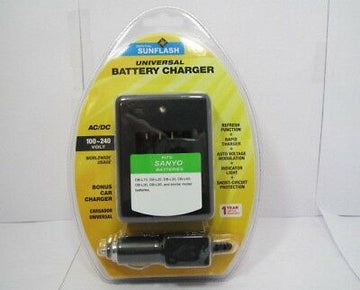 Digital Sunflash Universal Battery Charger F/Sanyo