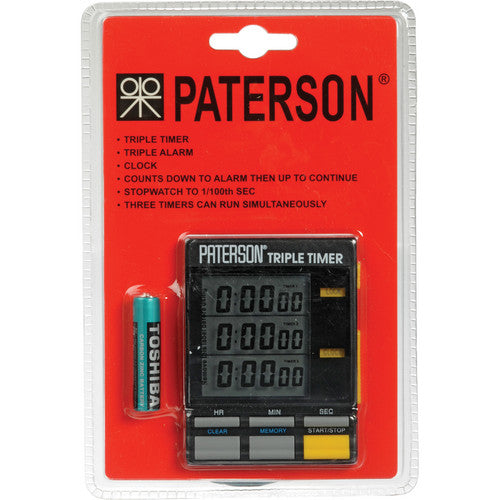 Paterson PTP800 Triple Darkroom Timer