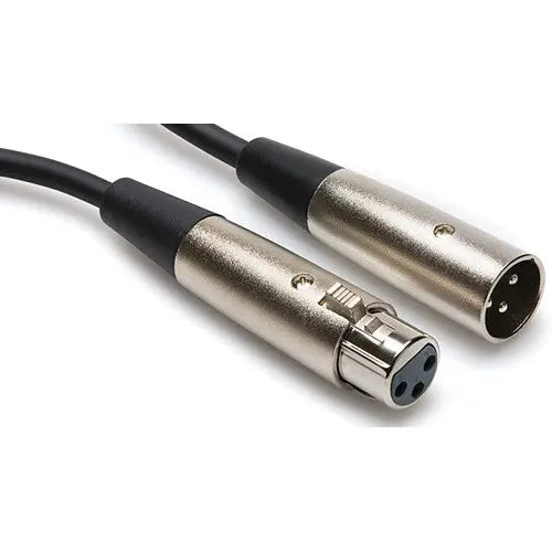 Hosa XLR103 3-Pin XLR Male To XLR Female Balanced Interconnect Cable, 3' - AVC photo video store