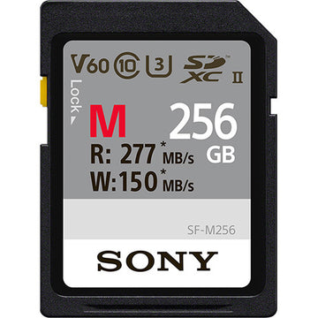 Sony SFM256/T2 SF-M Series UHS-II SDXC Memory Card, 256GB