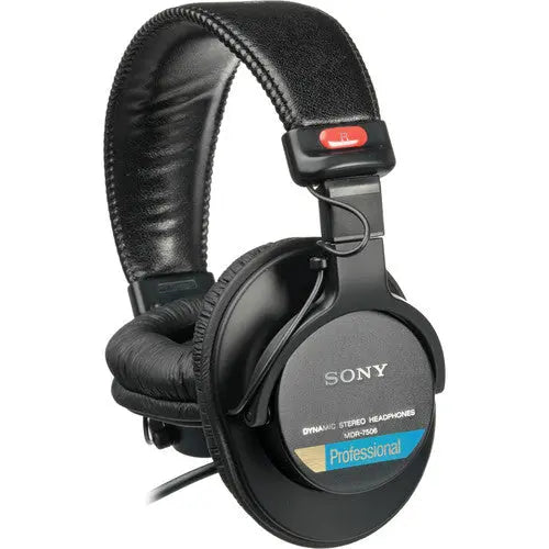 Sony MDR7506 Professional  Deluxe Headphones - AVC photo video store