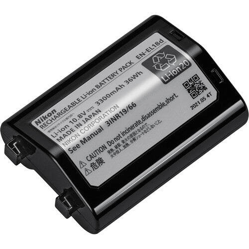 Nikon ENEL18D Rechargeable Lithium-Ion Battery F/Z9 (10.8V, 3300mAh)