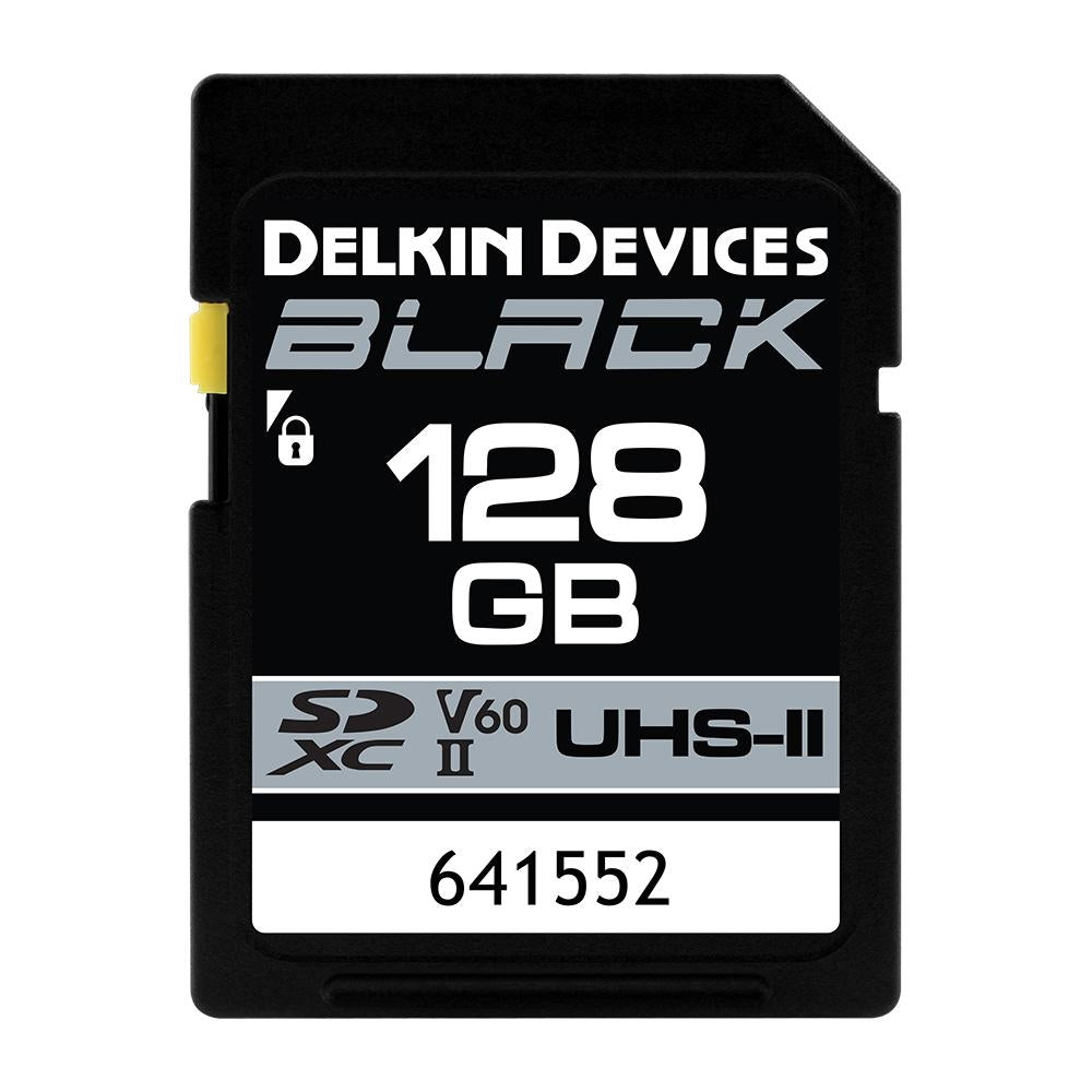 Delkin DDSDBLK128GB 128GB Rugged UHS-I SDHC Memory Card.