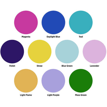 Westcott 4761 Creative Color Gel Pack for Optical Spot by Lindsay Adler (10-Pack)