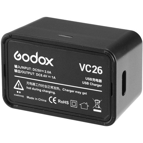 Godox VC26 USB Charger F/V1 Battery