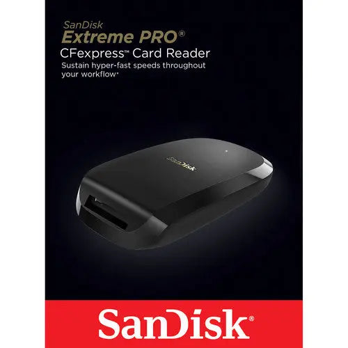 Sandisk SDDR-F451-GNGNN Extreme Pro CFexpress Card Reader - AVC photo video store