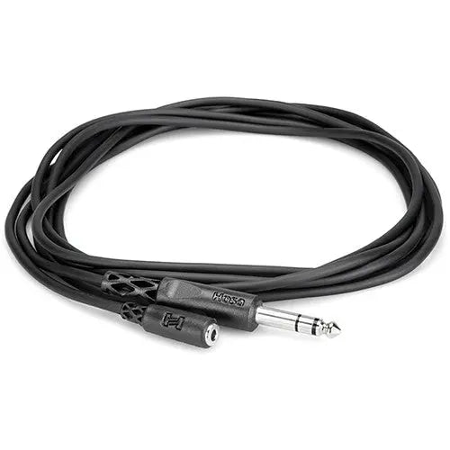 Hosa MHE310 Stereo Mini Female To Stereo ¼'' Male Headphone Extension Cable, 10' - AVC photo video store