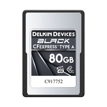 Delkin DCFXABLK80 CFexpress Type-A Black 80GB Memory Card