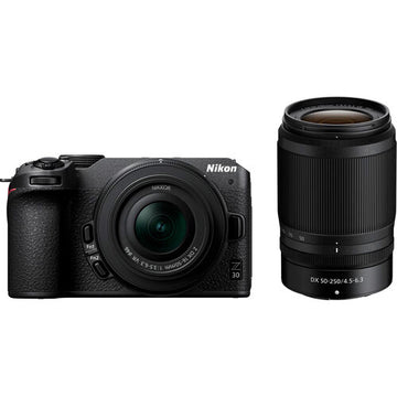 Nikon Z30 Mirrorless Camera w/16-50mm f/3.5-6.3 VR + 50-250mm f/4.5-6.3 VR