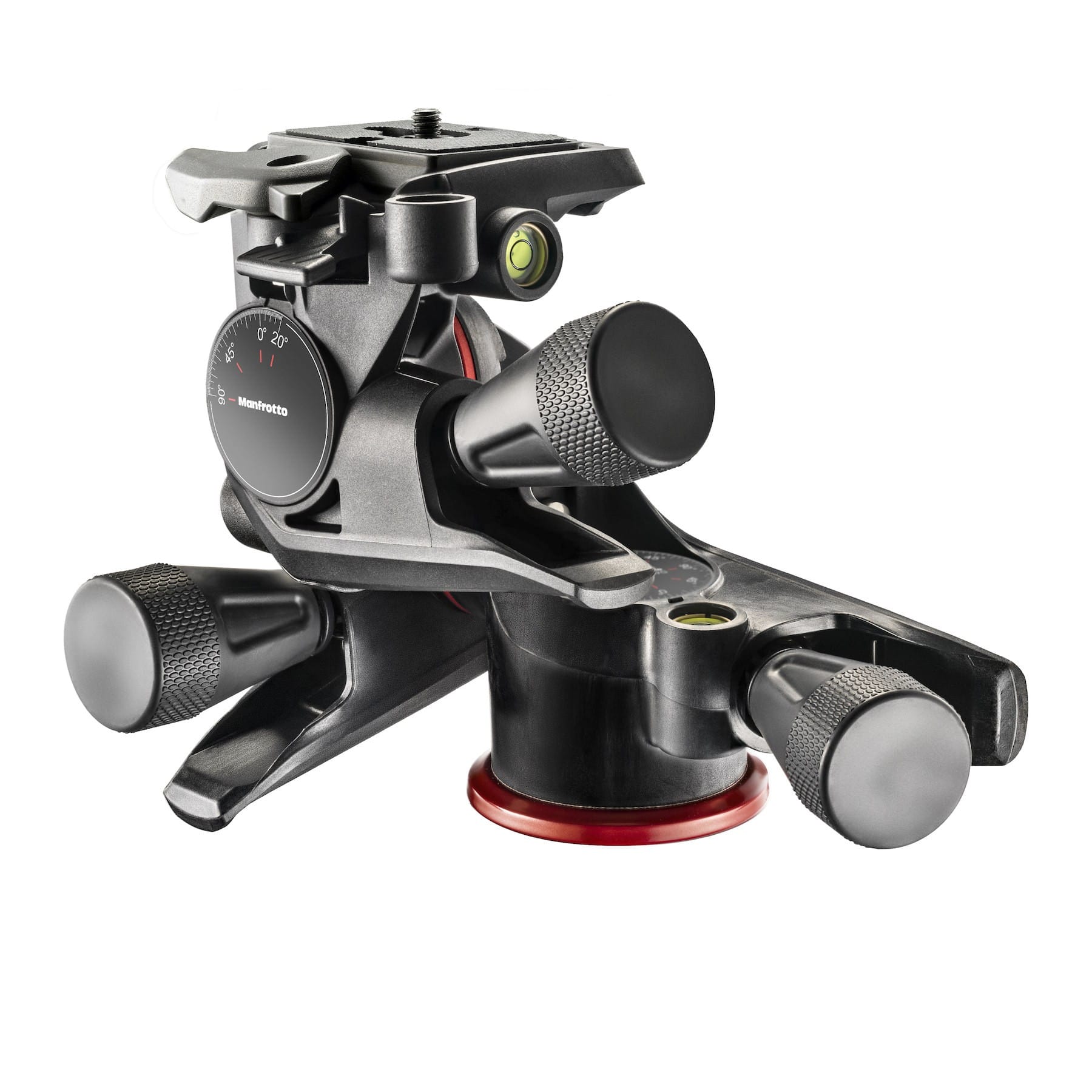 Manfrotto MHXPRO3WG 3-Way Geared Pan&Tilt Head W/200PL-14 Quick Release Plate.