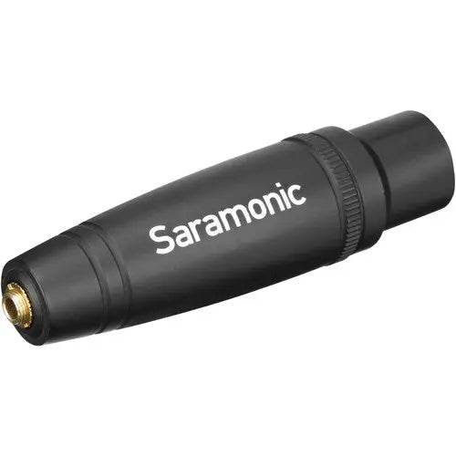 Saramonic C-XLR+ 3.5mm TRS Female To XLR Male Adapter W/Phantom Power Converter - AVC photo video store
