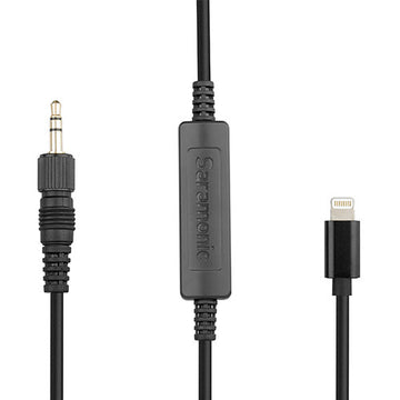 Saramonic LCC35 Locking 3.5mm Connector To Lightning Output Cable